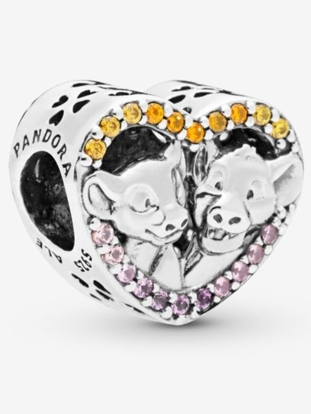 RETIRED*** Lion King- Simba & Nala Pandora Charm